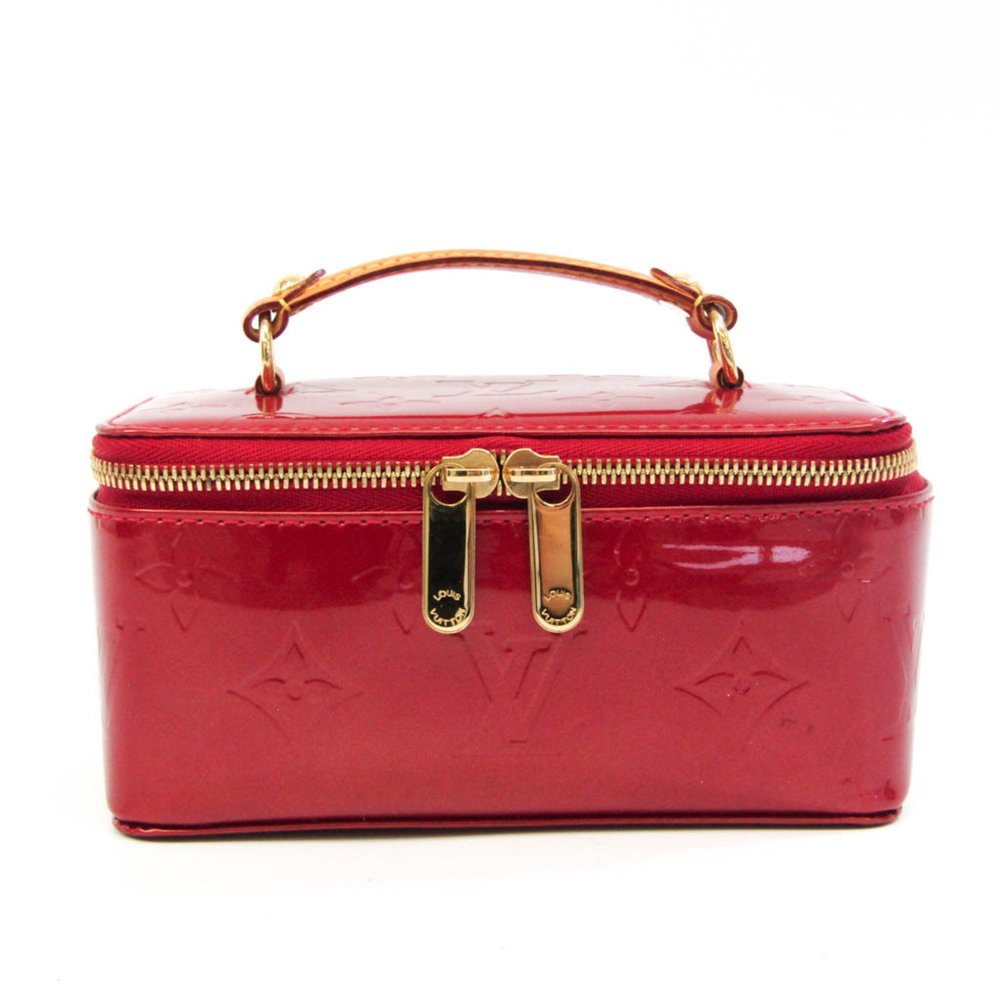 Louis Vuitton Monogram Vernis Jewelry Case M91273 Jewelry Case Pomme D'amour ...